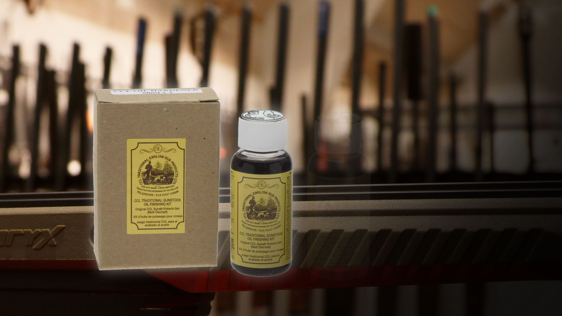 Billede af en våbenolie